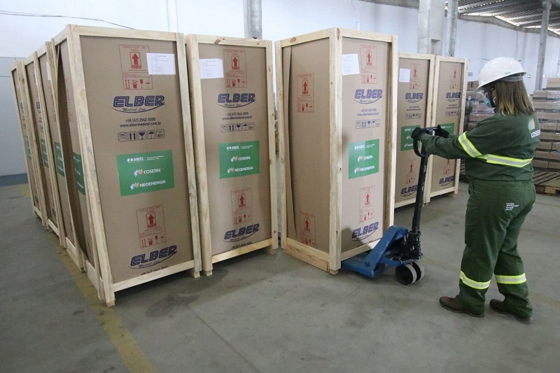 Governo do RN recebe doação de refrigeradores para armazenamento de vacinas